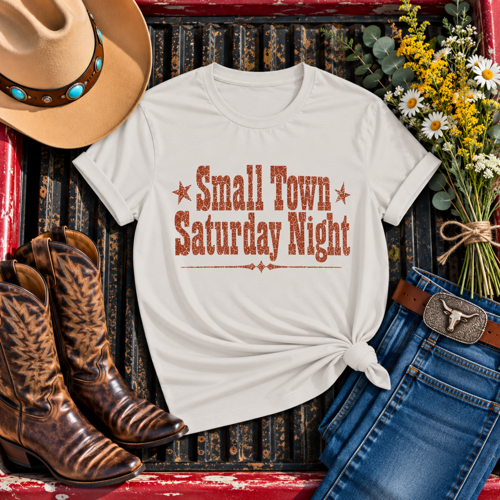 "Small Town Saturday Night" T-Shirt