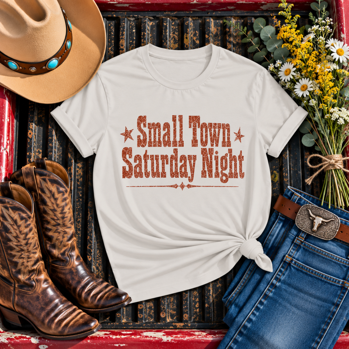 "Small Town Saturday Night" T-Shirt