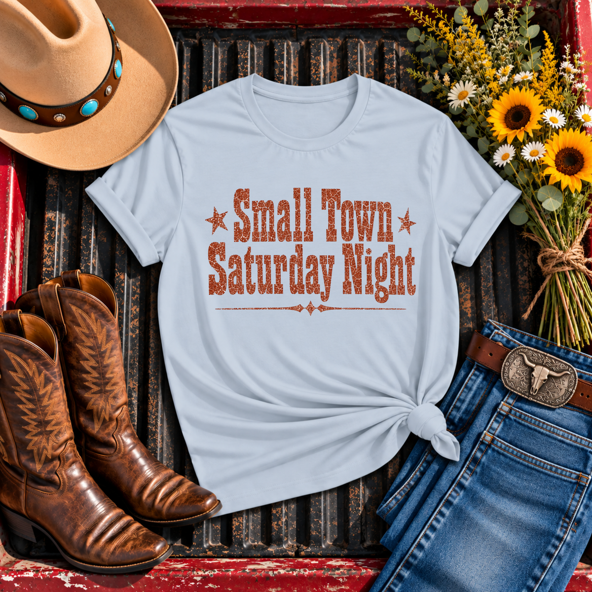 "Small Town Saturday Night" T-Shirt
