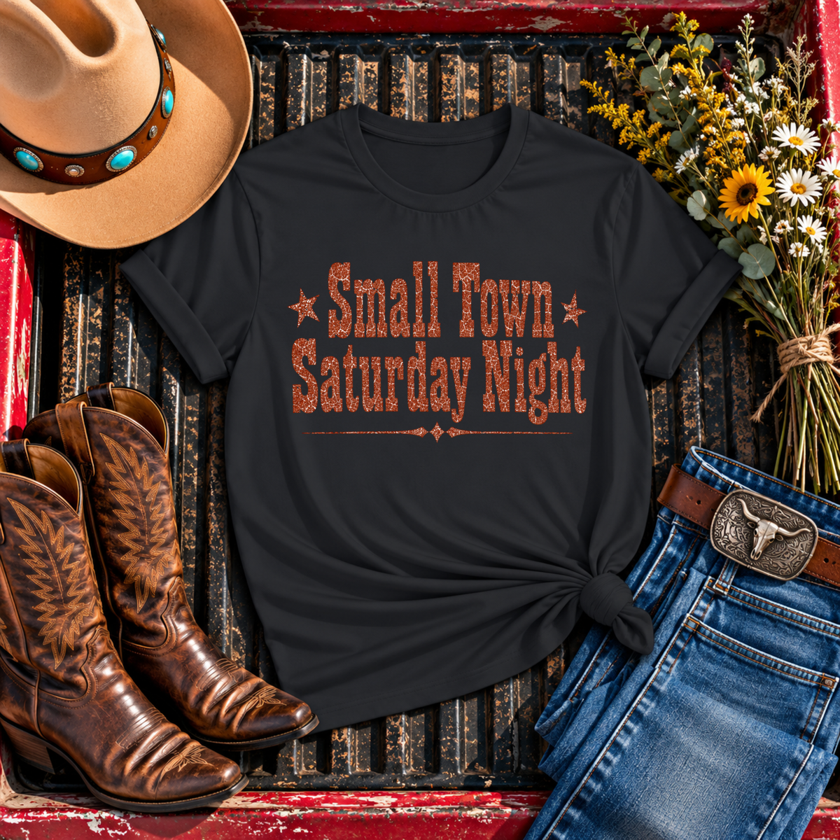 "Small Town Saturday Night" T-Shirt