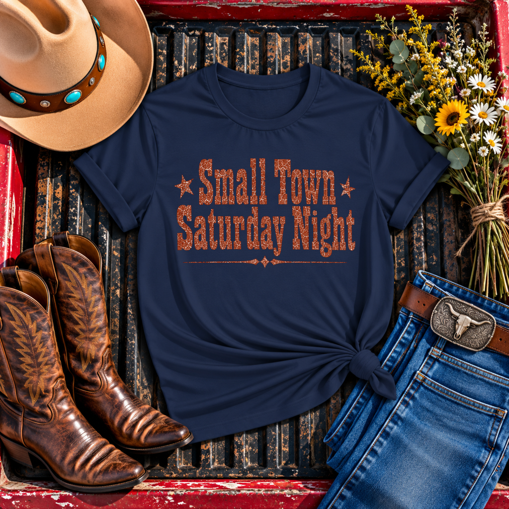 "Small Town Saturday Night" T-Shirt