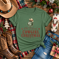 "Old Fashioned Cowgirl Christmas" T-Shirt