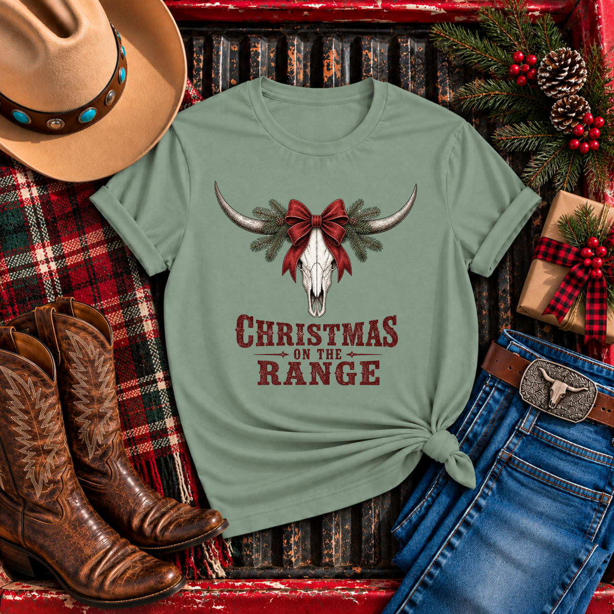 "Christmas on the Range"  T-Shirt