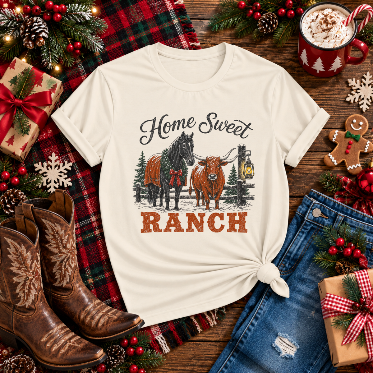 "Home Sweet Ranch" T-Shirt