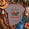 "Mrs. Claus Rides West" T-Shirt