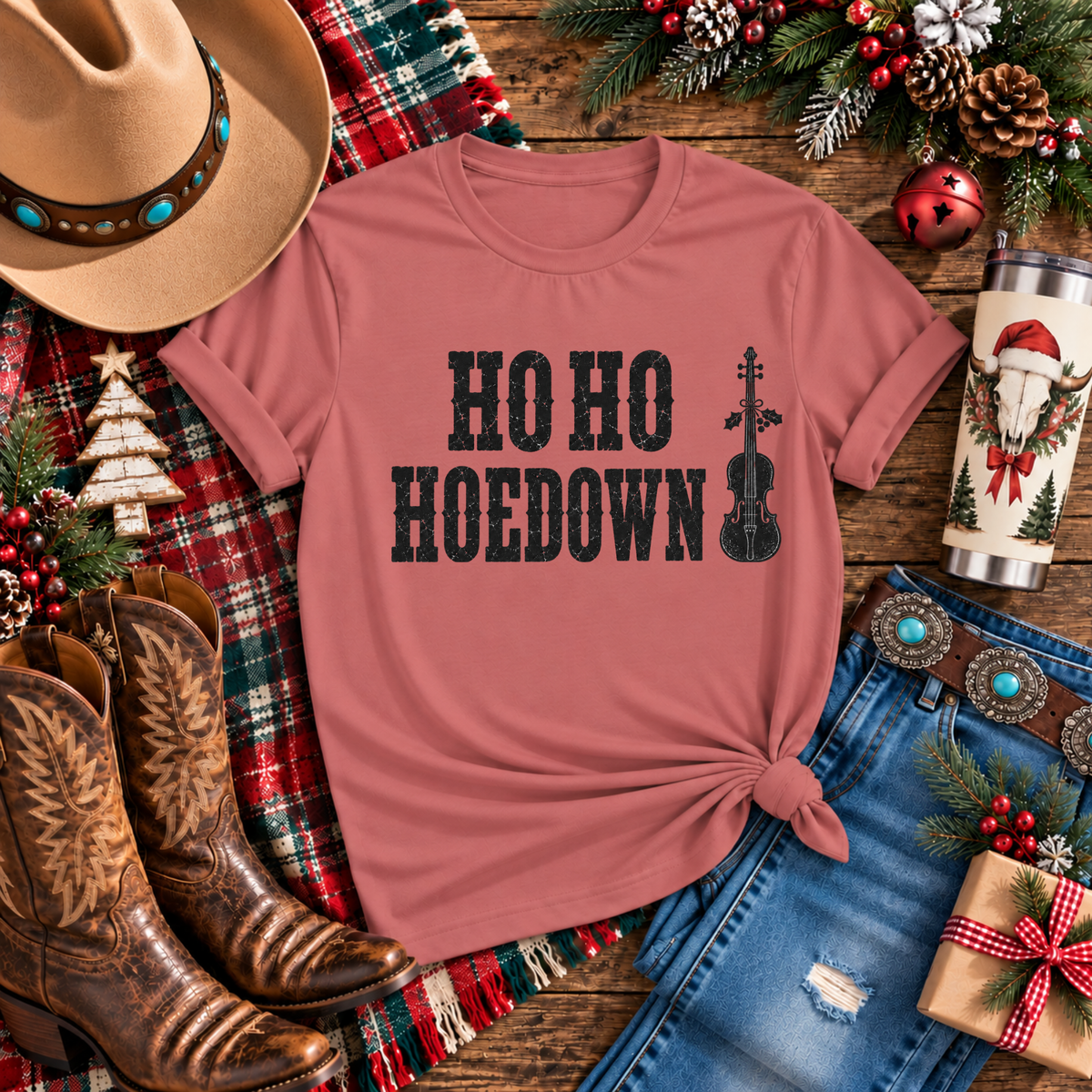 "Ho Ho Hoedown" T-Shirt
