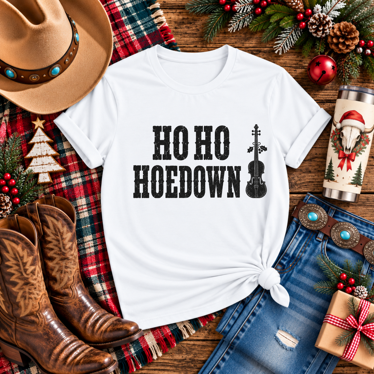 "Ho Ho Hoedown" T-Shirt