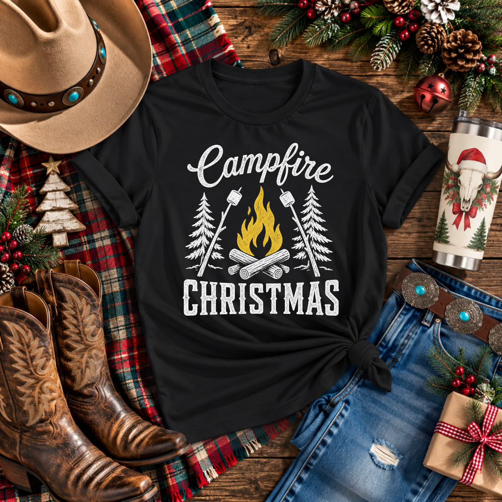 "Campfire Christmas" T-Shirt
