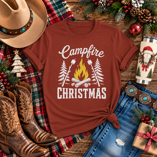 "Campfire Christmas" T-Shirt