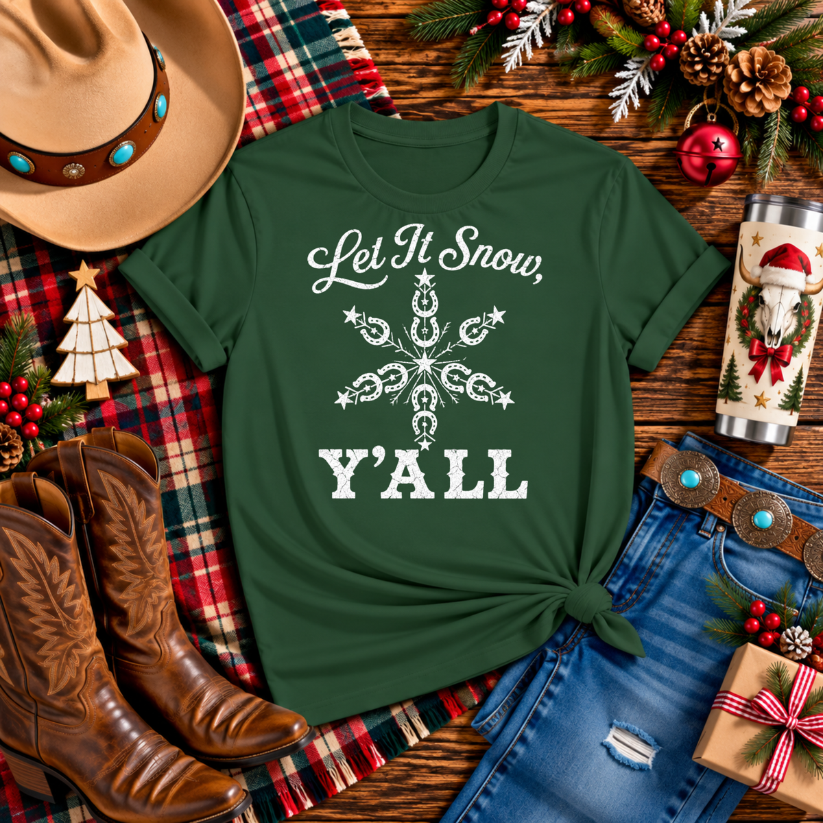 "Let It Snow Ya'll" T-Shirt