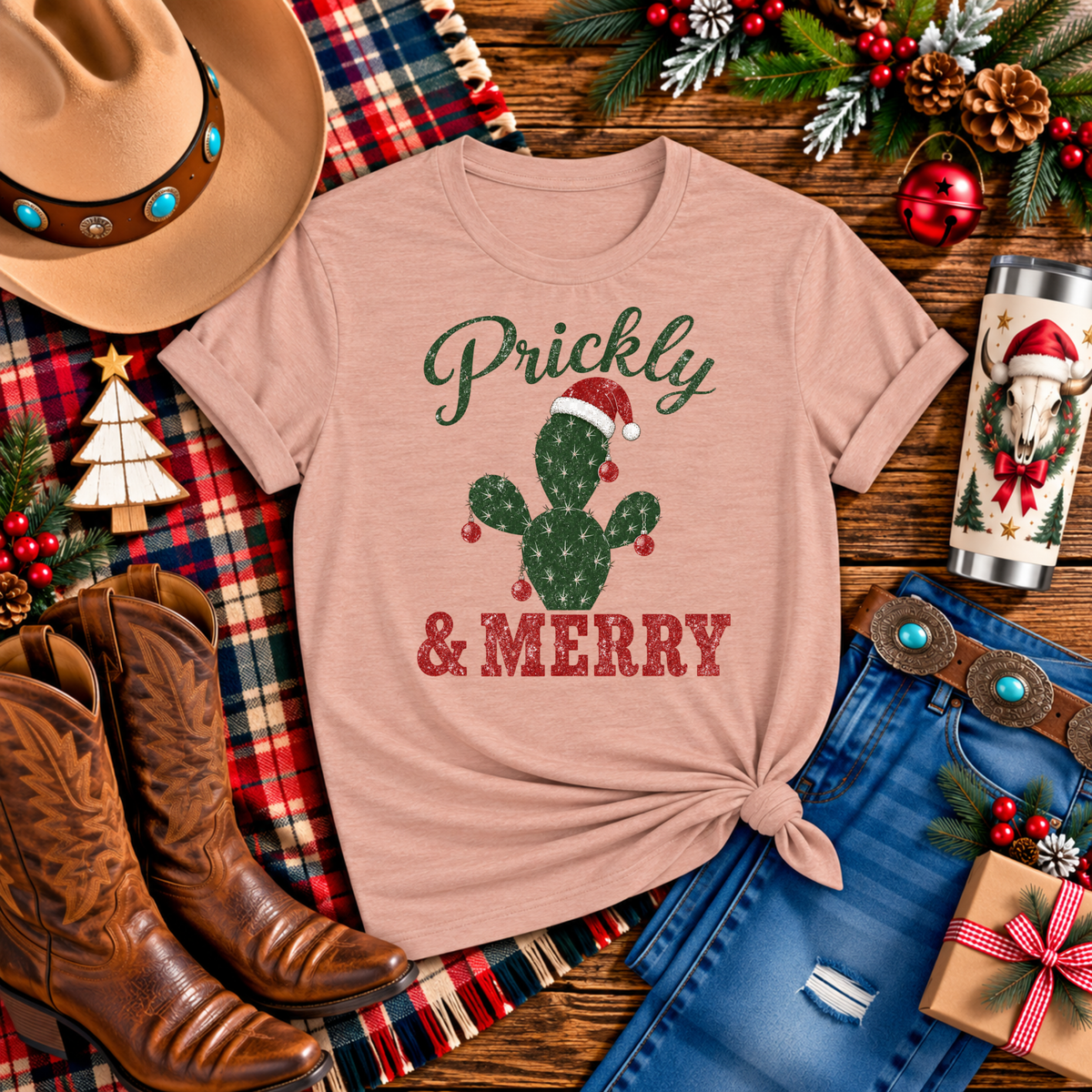 "Prickly & Merry" T-Shirt