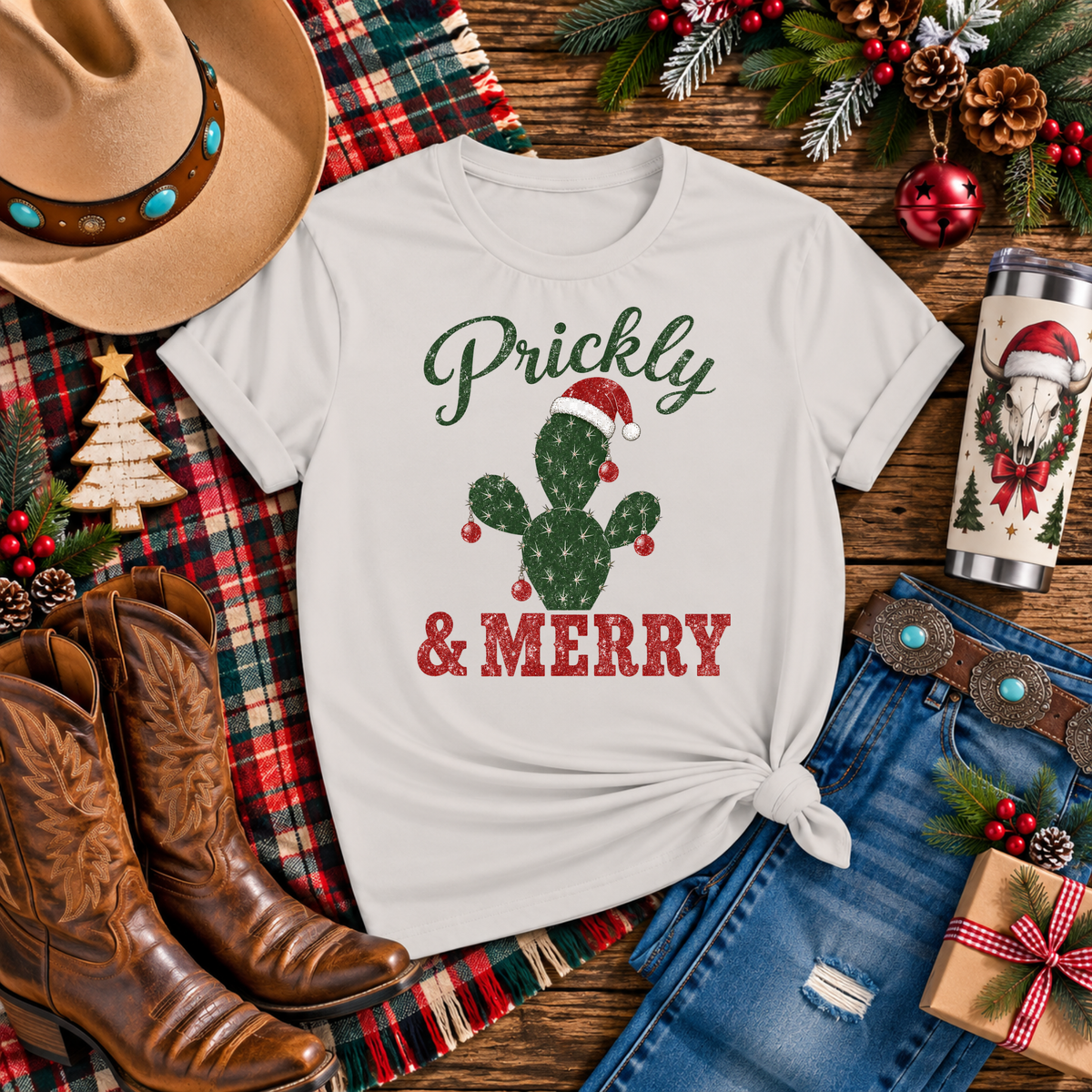 "Prickly & Merry" T-Shirt