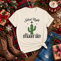 "Silent Night Starry Sky" T-Shirt
