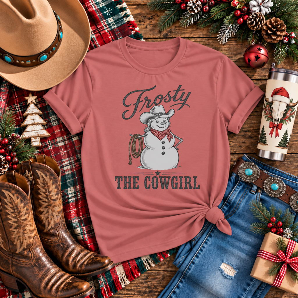 "Frosty the Cowgirl" T-Shirt