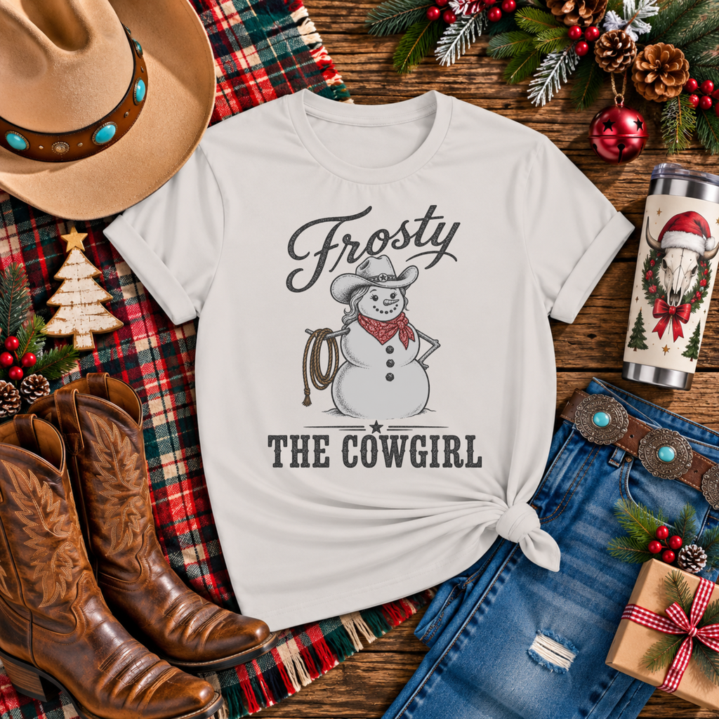 "Frosty the Cowgirl" T-Shirt