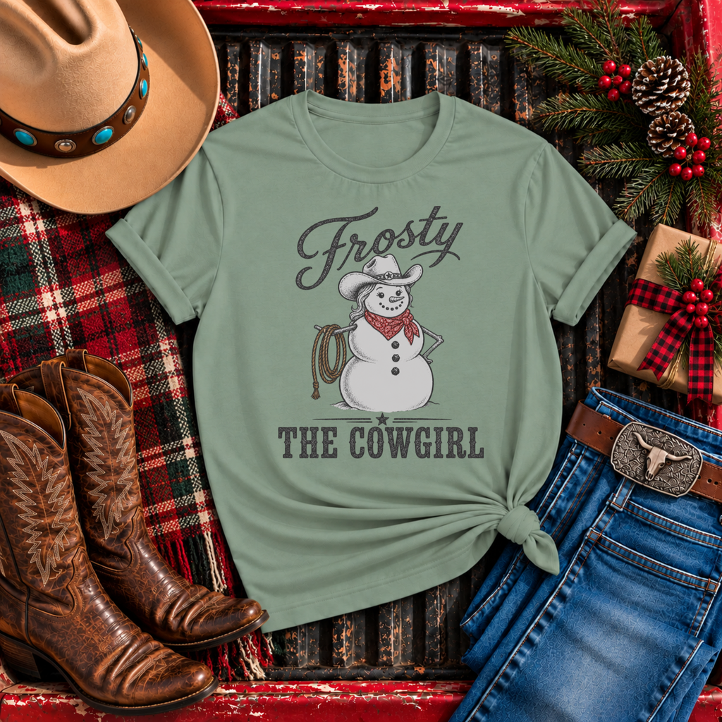 "Frosty the Cowgirl" T-Shirt