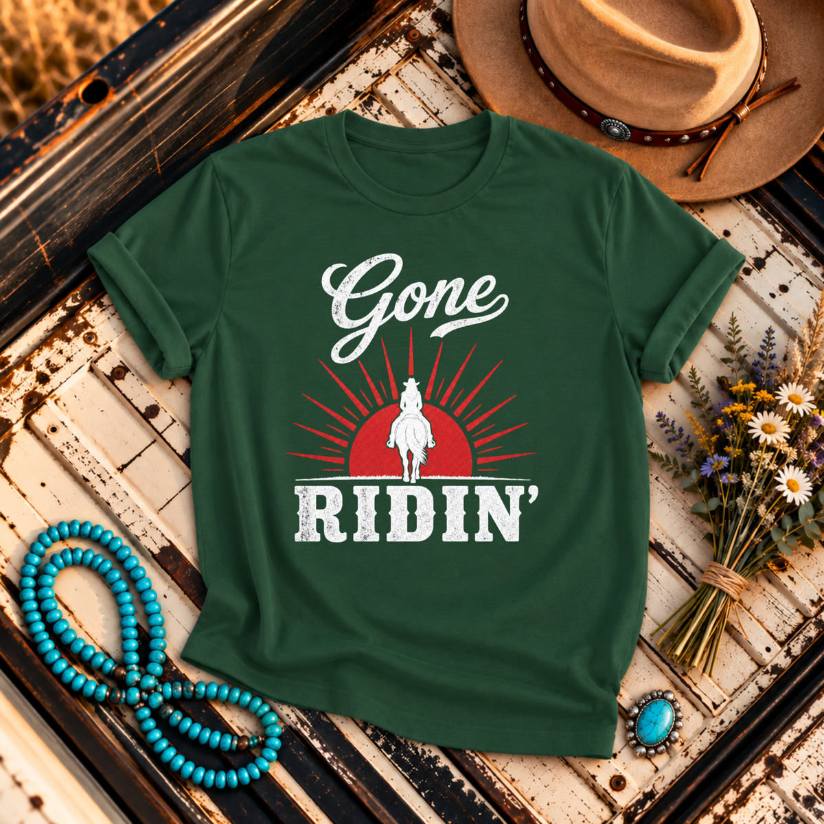 "Gone Ridin'" T-Shirt