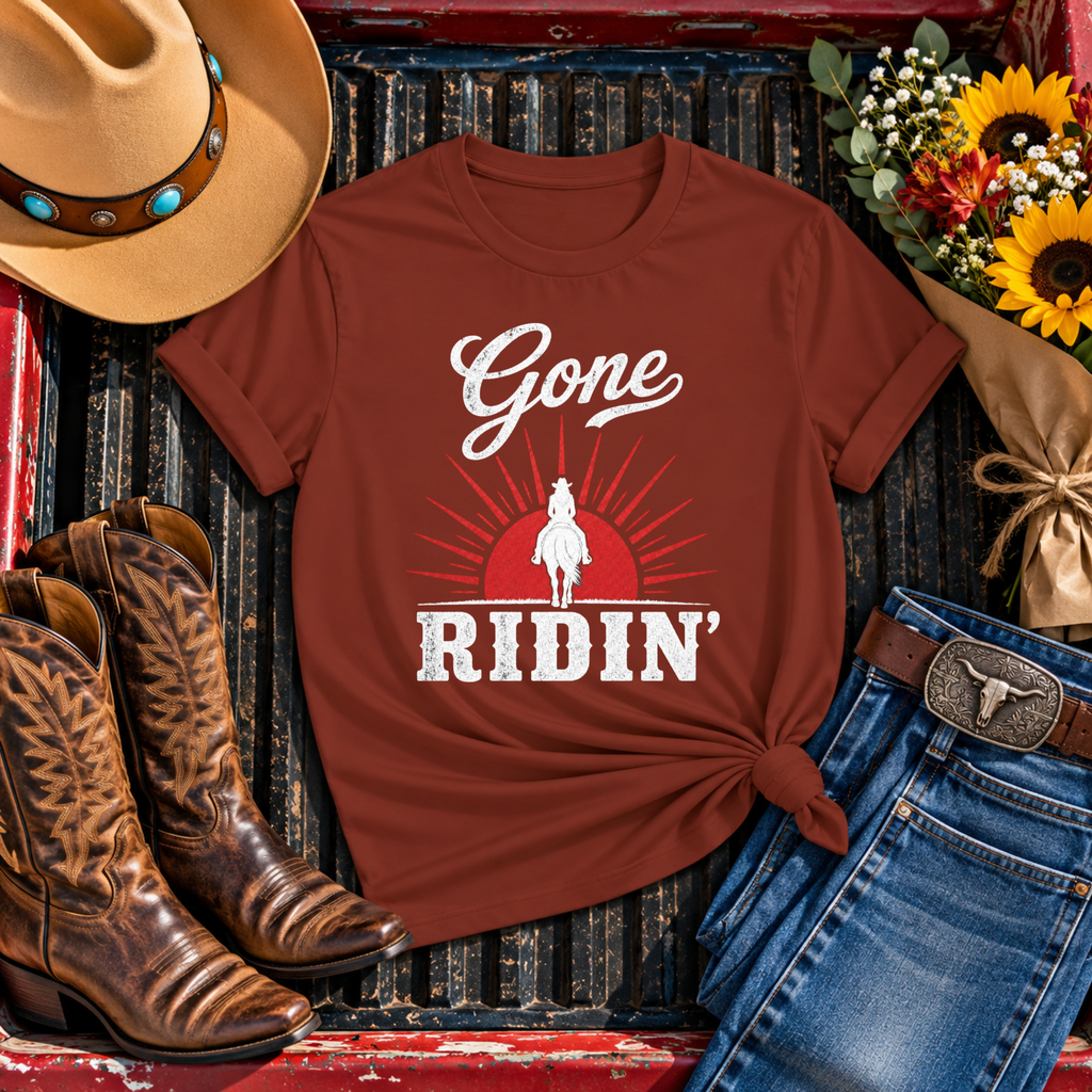 "Gone Ridin'" T-Shirt