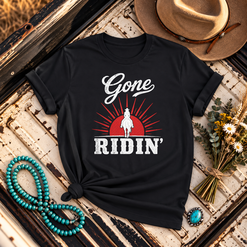 "Gone Ridin'" T-Shirt