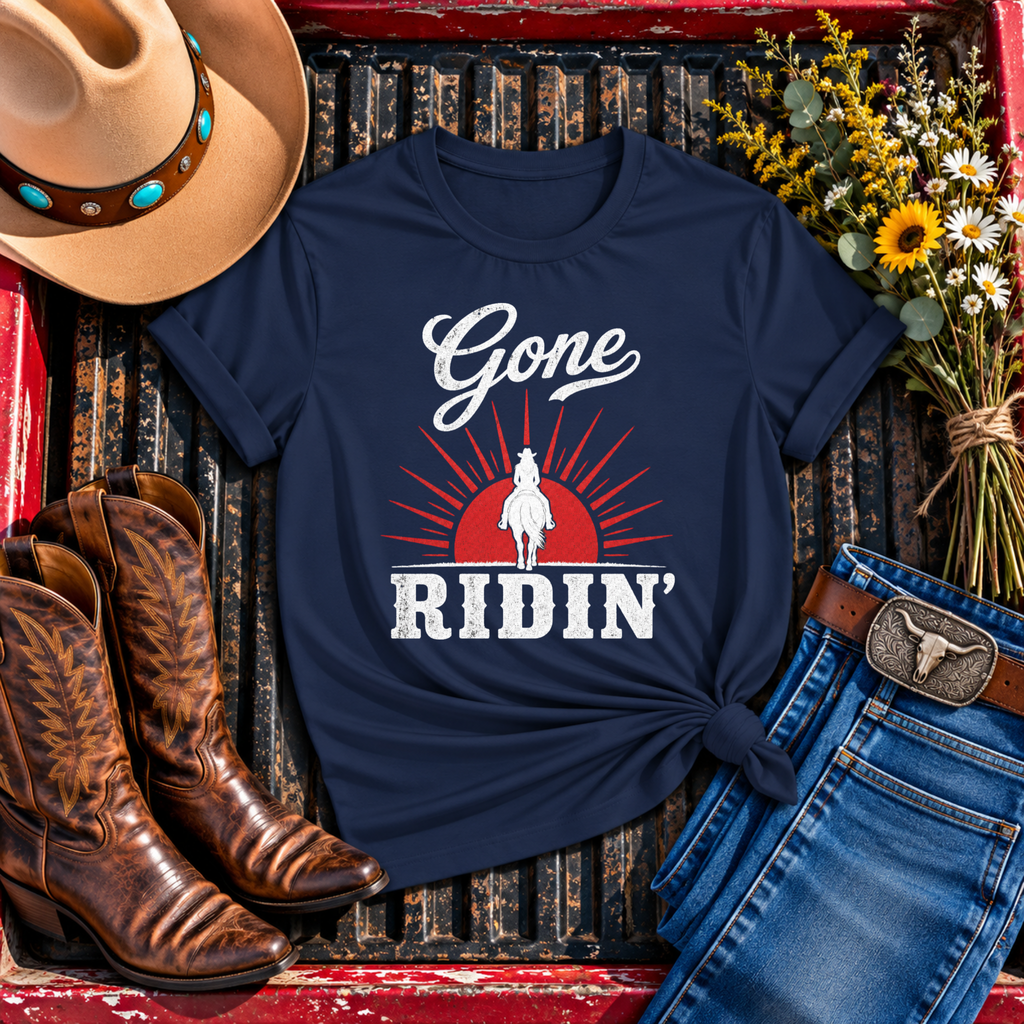 "Gone Ridin'" T-Shirt
