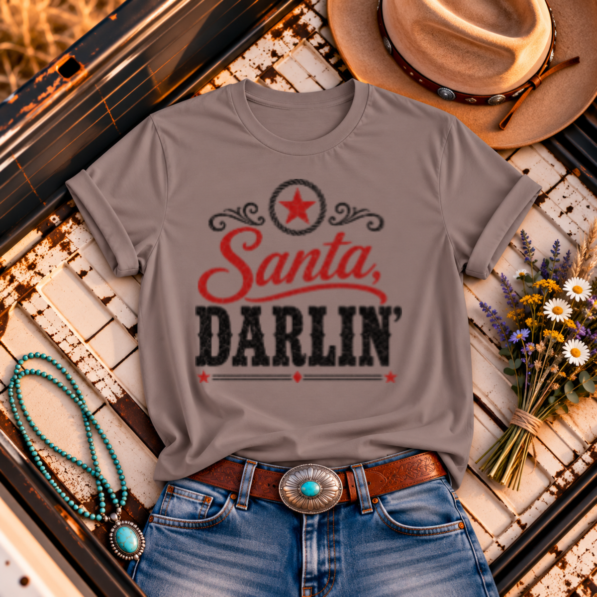 "Santa, Darlin’" T-Shirt