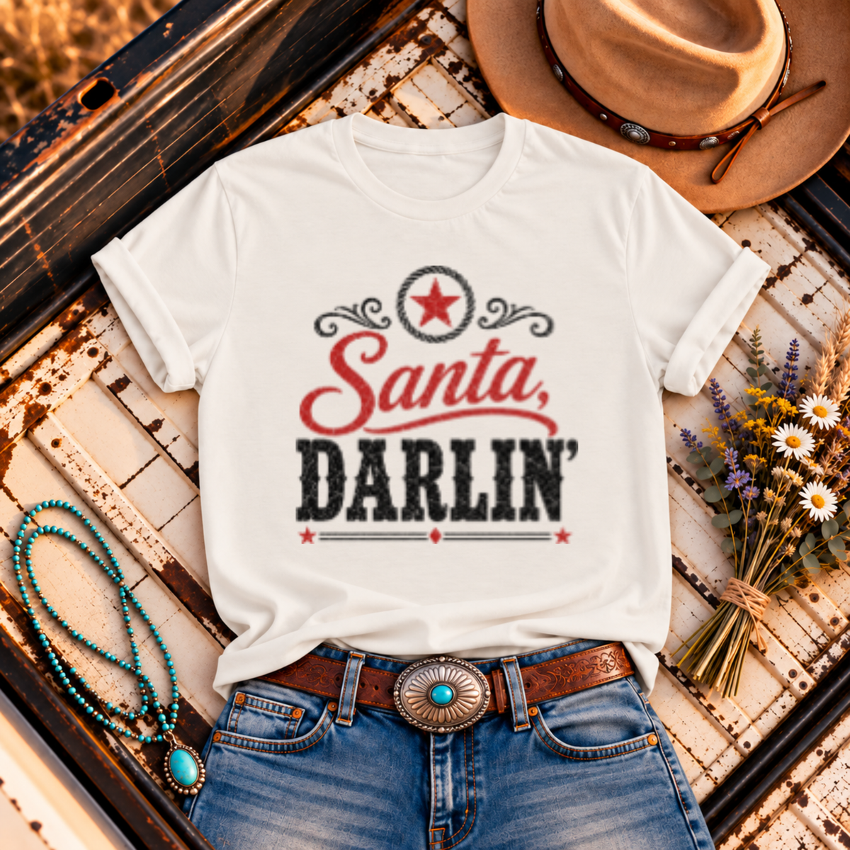 "Santa, Darlin’" T-Shirt