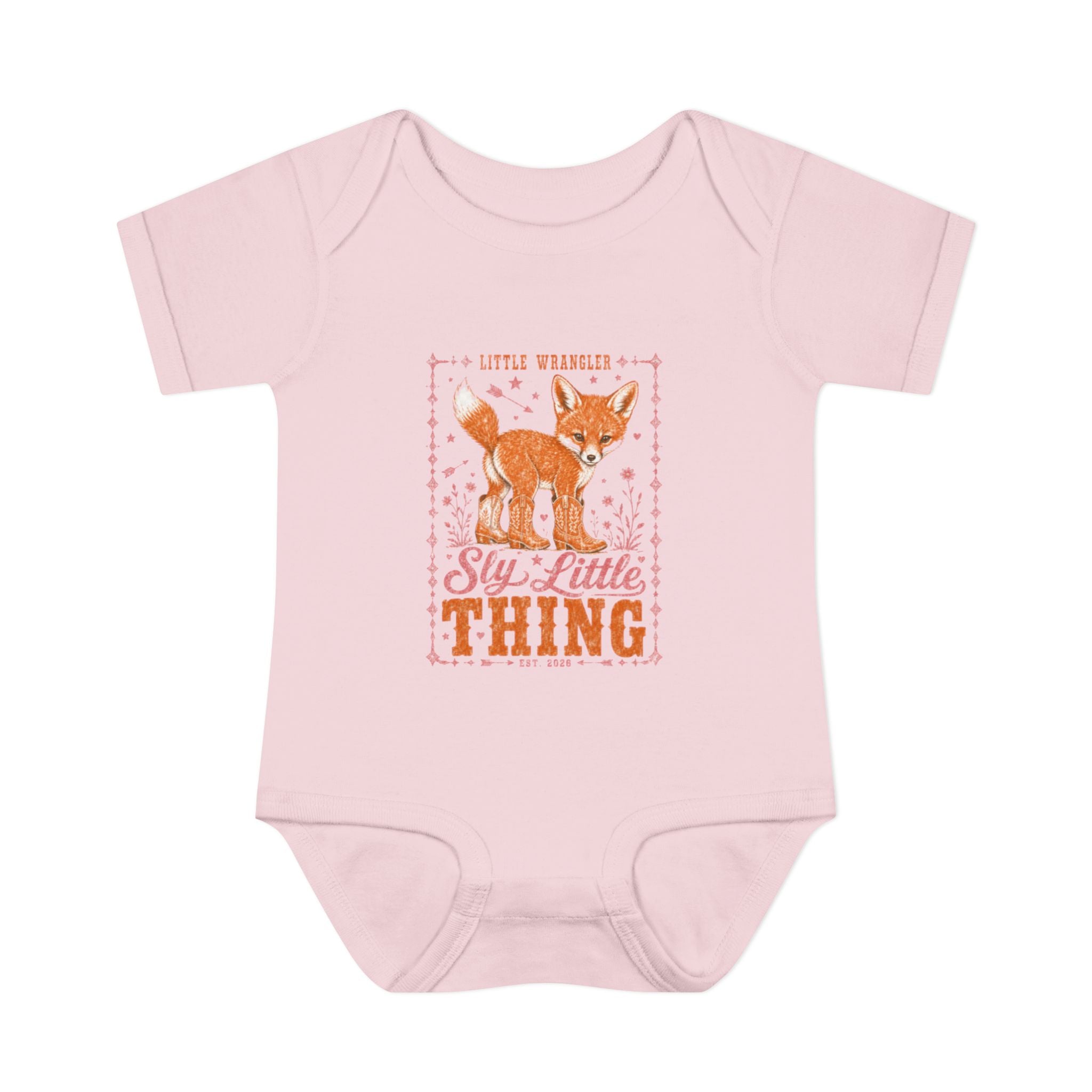 "Sly Little Thing" Baby Fox Infant Onesie