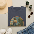 Dog Mom T-Shirt — Retro Woman Walking Dog Vintage Graphic Tee