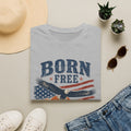 Born Free Eagle T-Shirt — Patriotic Raised Country Graphic Tee