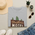 Western Motel Vintage Sign T-Shirt — Desert Cactus Roadtrip Tee