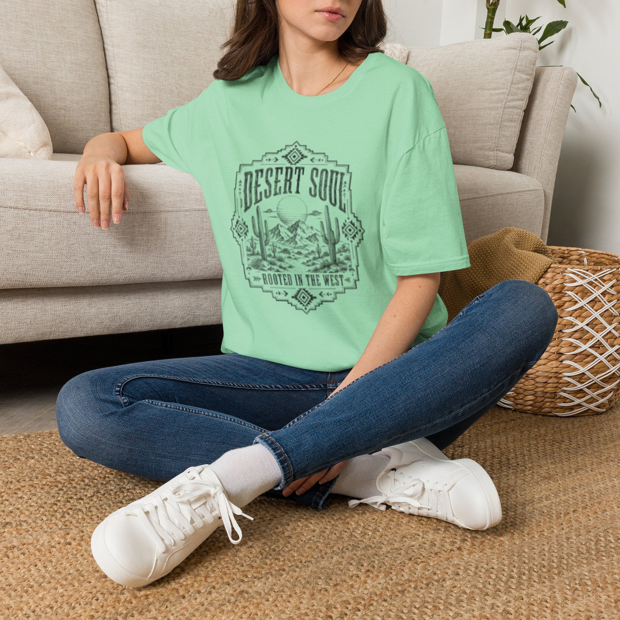 Desert Soul T-Shirt — Rustic Southwestern Graphic Tee (Desert Soul)