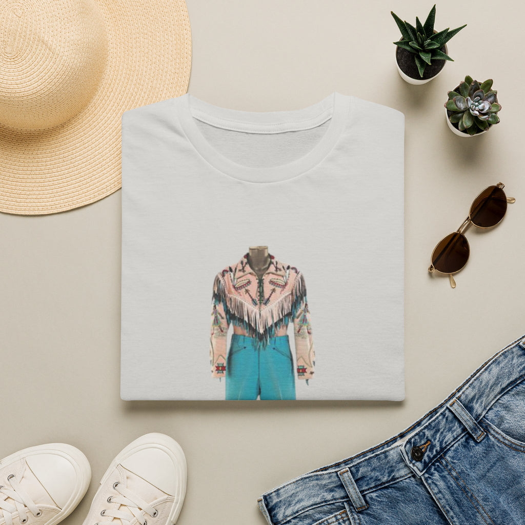 Cowboy Jacket Illustration T-Shirt — Vintage Western Outfit Graphic Tee