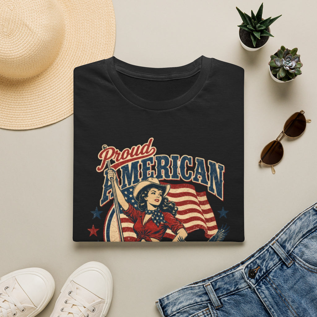 Proud American Cowgirl T-Shirt