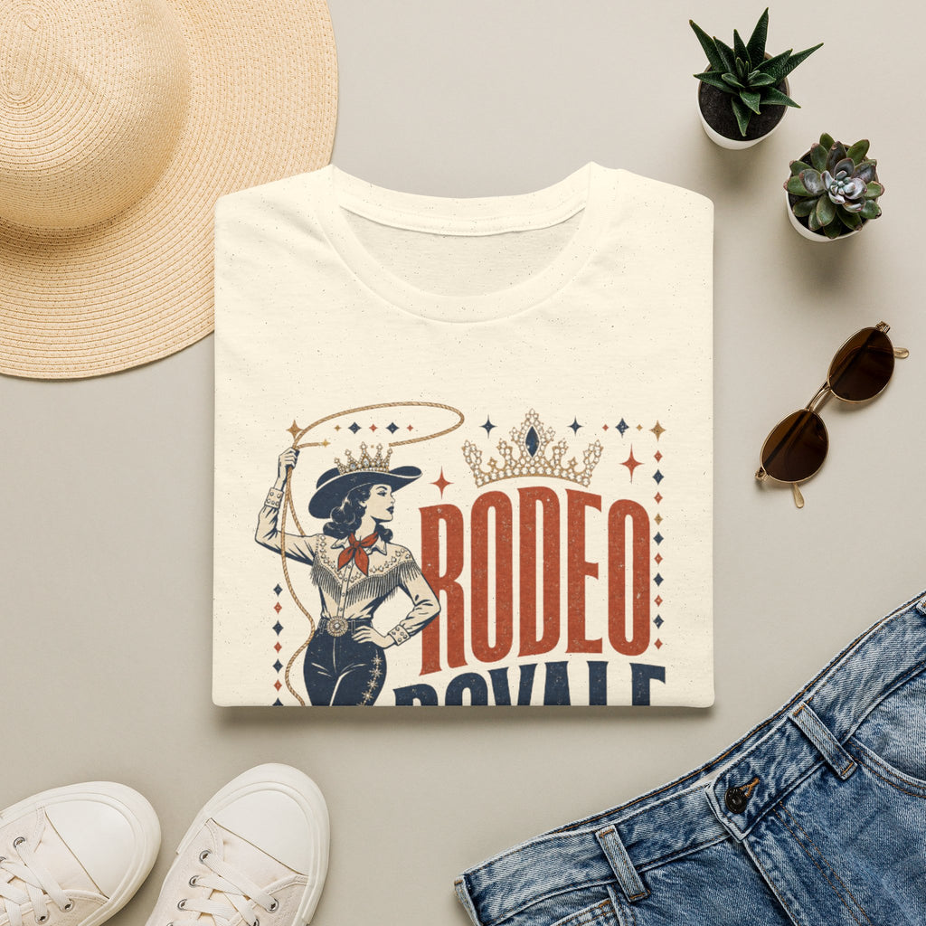 Rodeo Royale Graphic T-Shirt — Vintage Cowgirl Western Tee