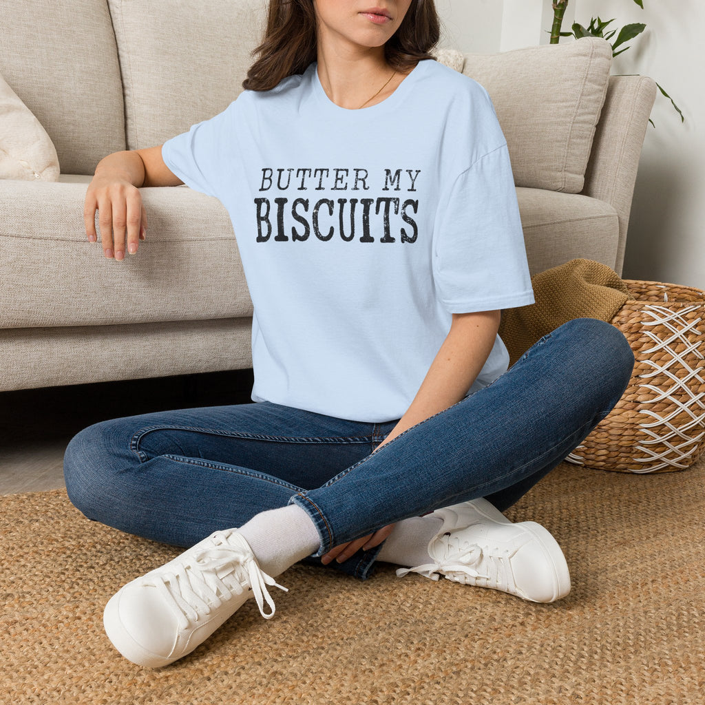 Butter My Biscuits T-Shirt — Southern Comfort Vintage Graphic Tee