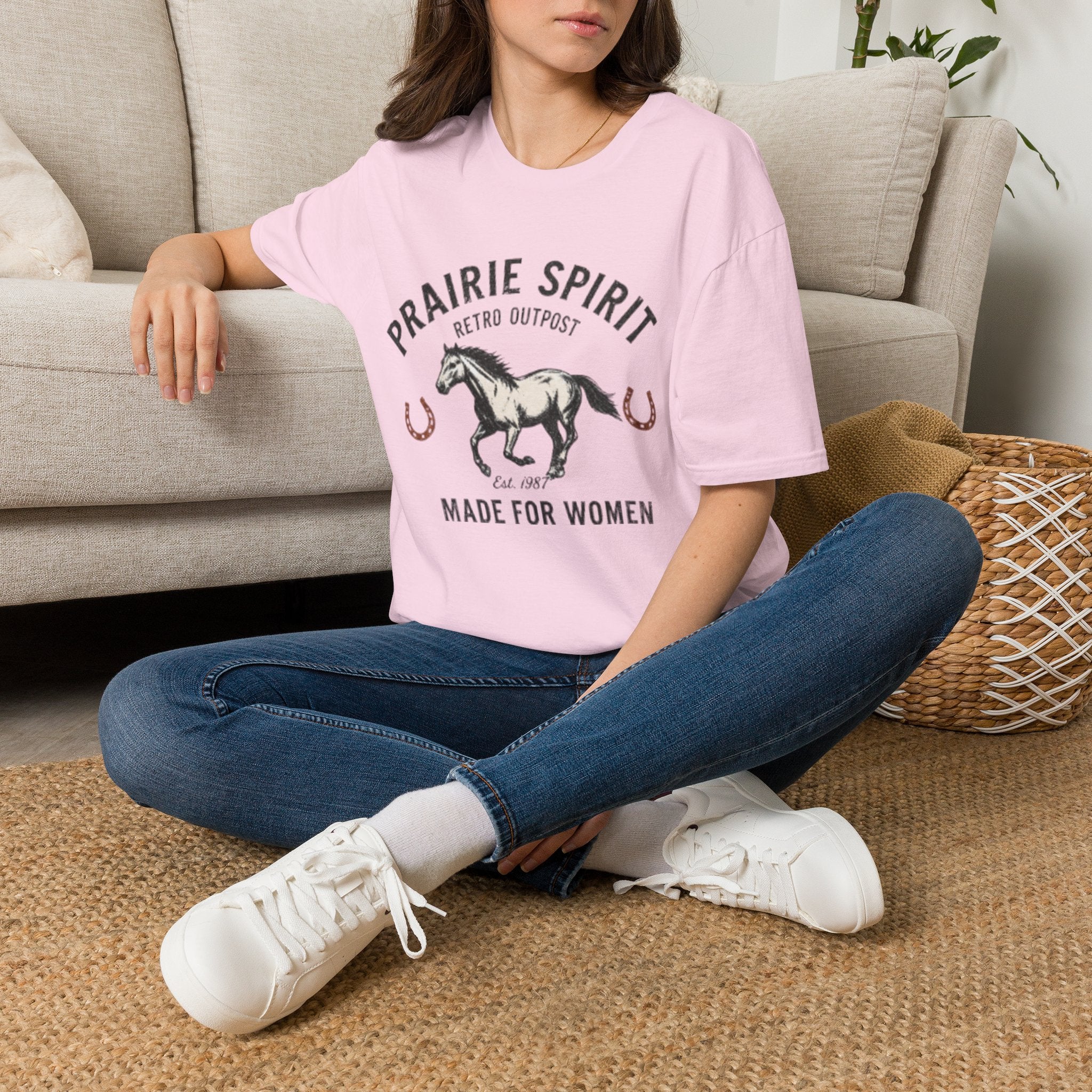 Prairie Spirit Horse T-Shirt — Retro Outpost Graphic Tee