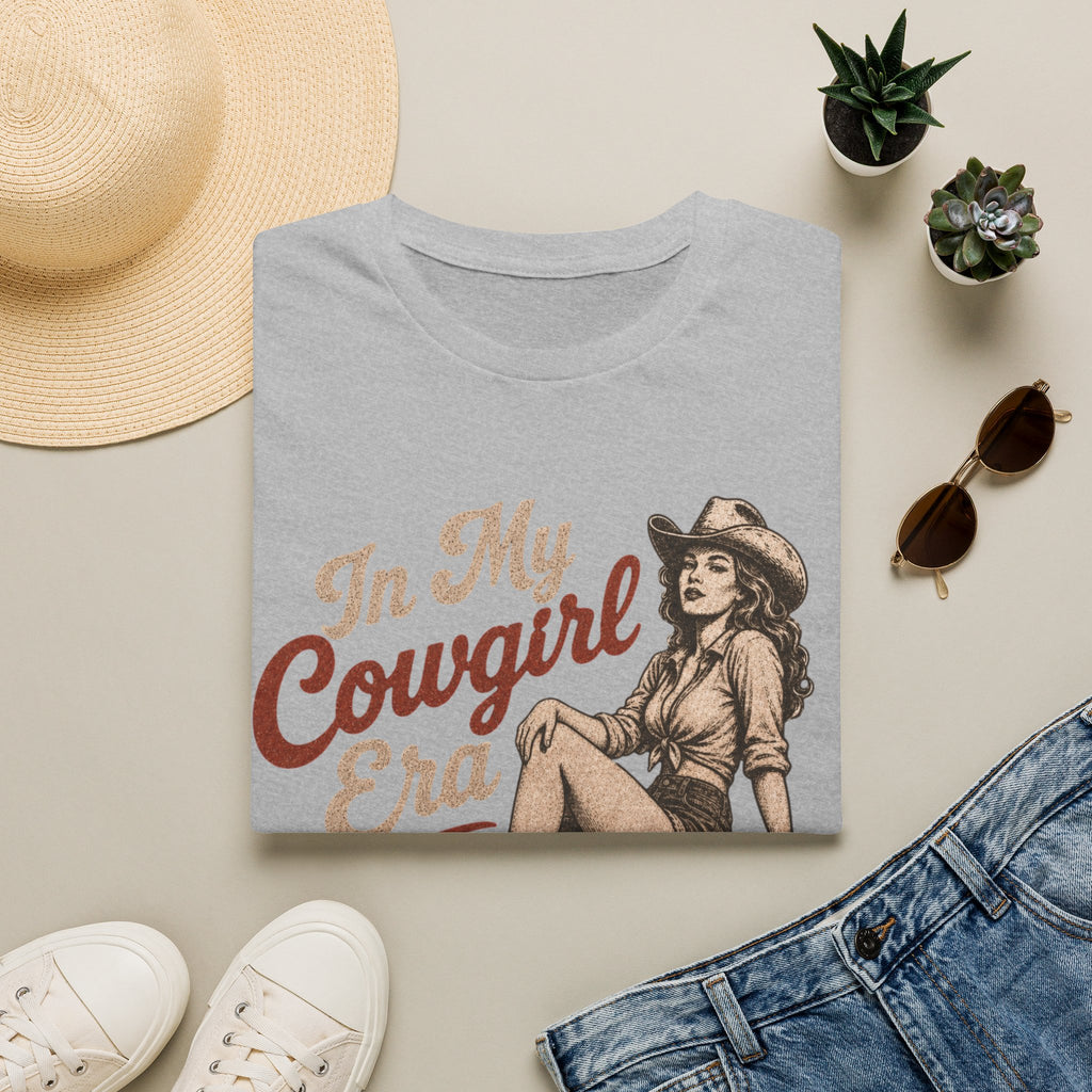 Cowgirl T-Shirt — "In My Cowgirl Era" Vintage Western Graphic Tee