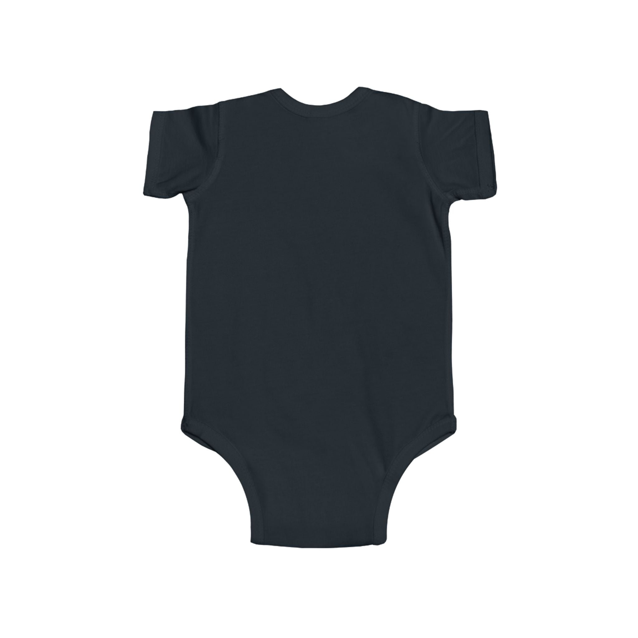 Infant Bodysuit — "Little Flute, Big Attitude" Elephant Graphic Baby One-Piece