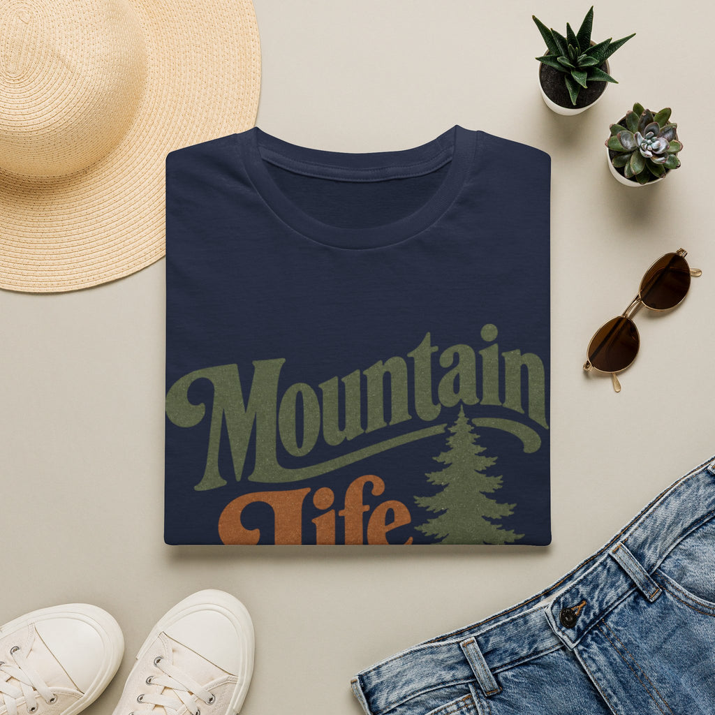 Mountain Life T-Shirt — Vintage Outdoor Nature Graphic Tee