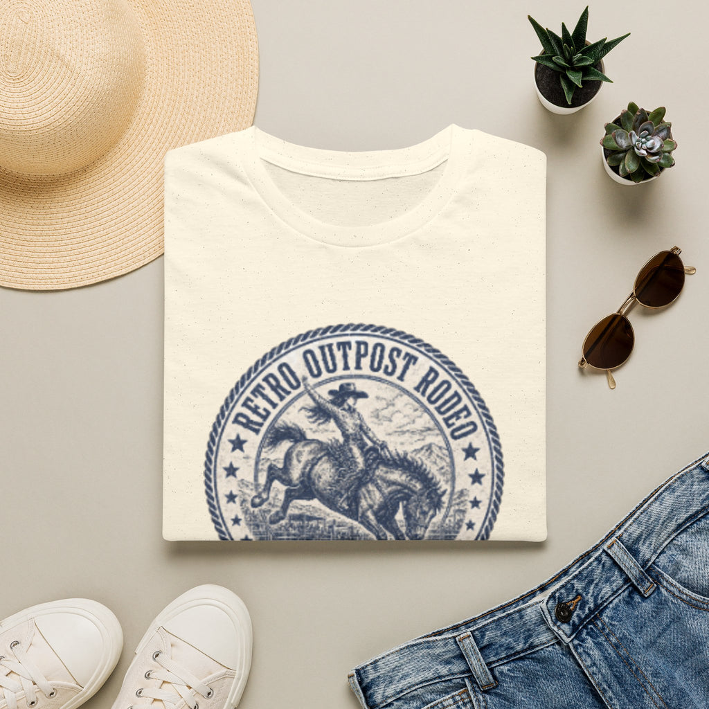 Retro Outpost Rodeo T-Shirt — Vintage Rodeo Bull Rider Tee (Est. 2021)