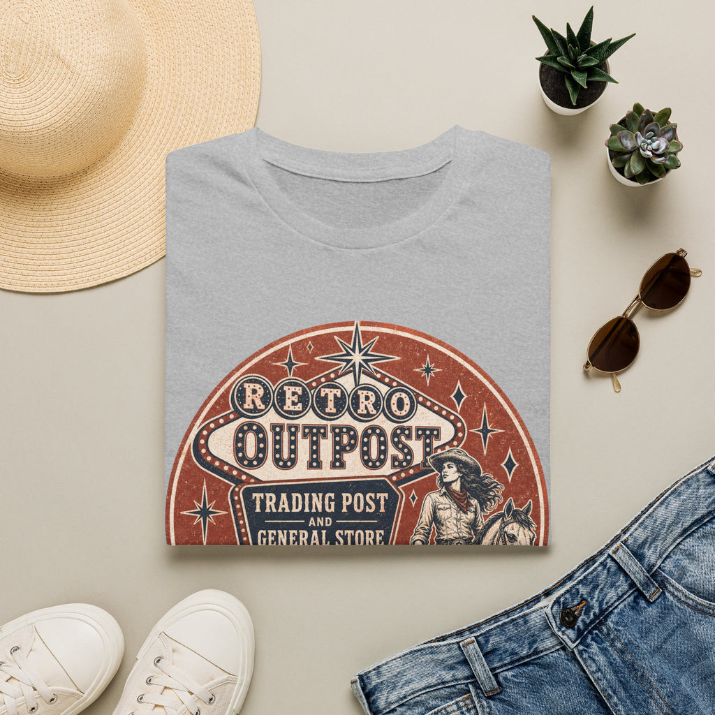 Retro Outpost T‑Shirt — Vintage Trading Post Graphic Tee