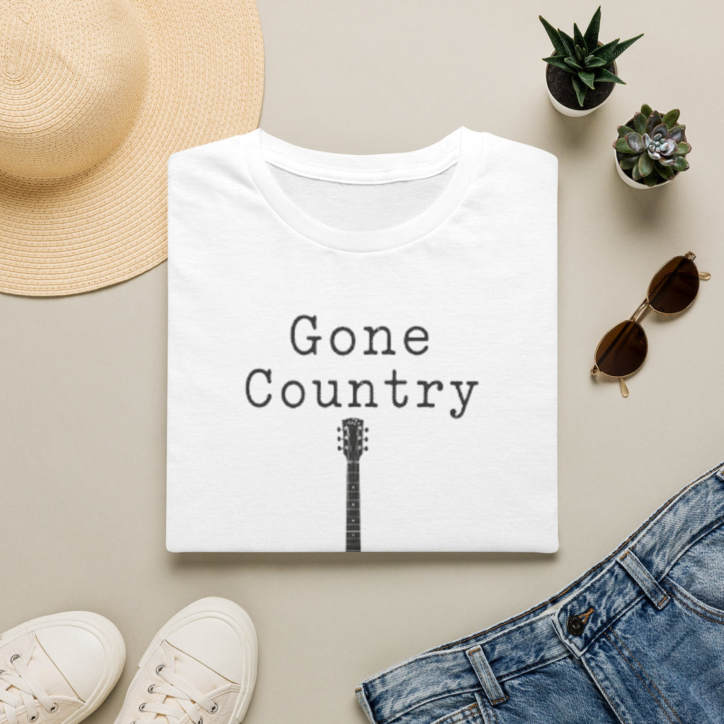 Gone Country T-Shirt — Acoustic Guitar Country Music Tee