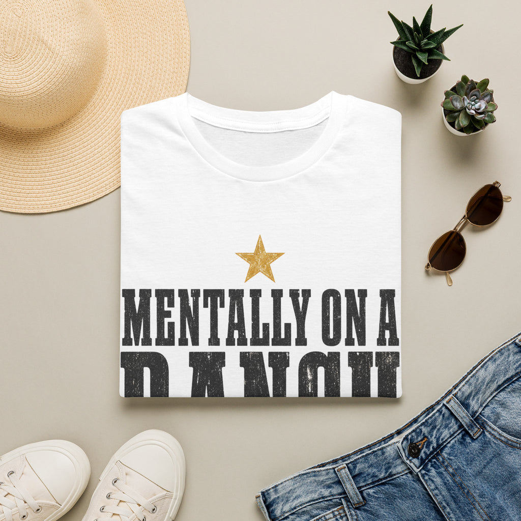 Mentally on a Ranch — Western Cowgirl Graphic Tee