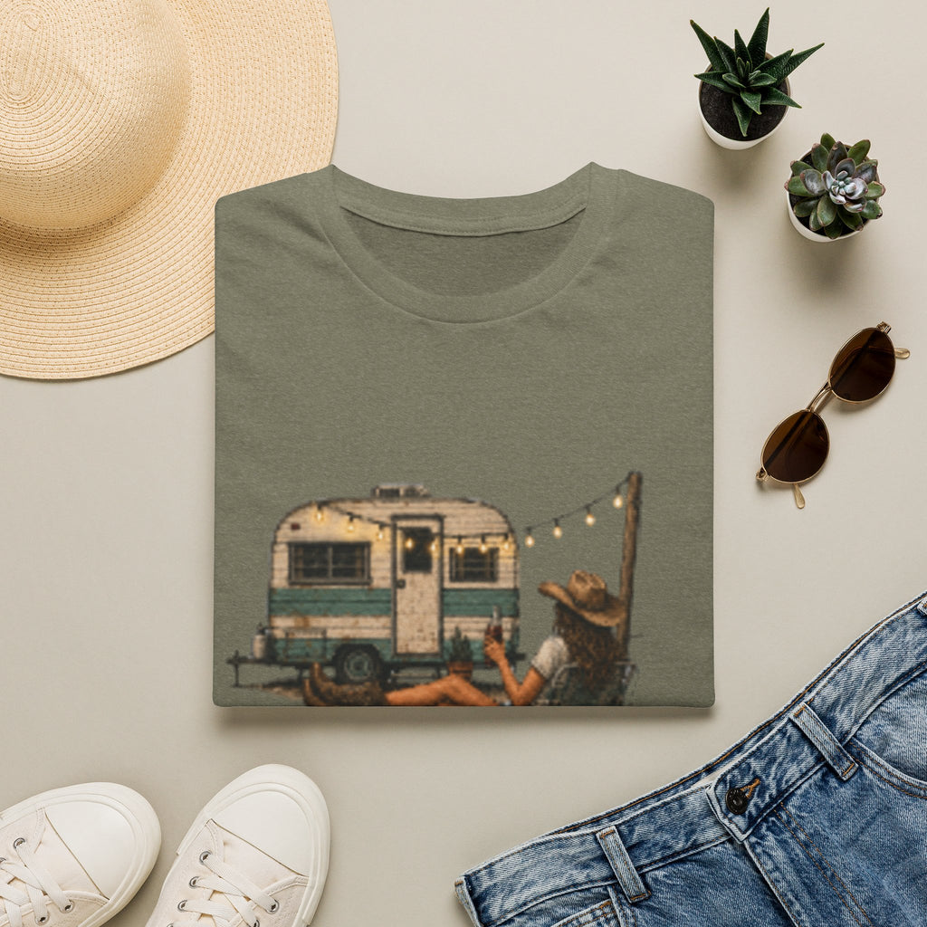 Retro Camper Relaxation T-Shirt — Vintage RV & Chill Graphic