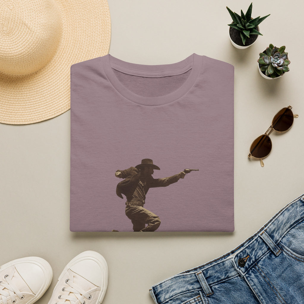 Cowboy Silhouette T-Shirt — Wild West Era Graphic Tee