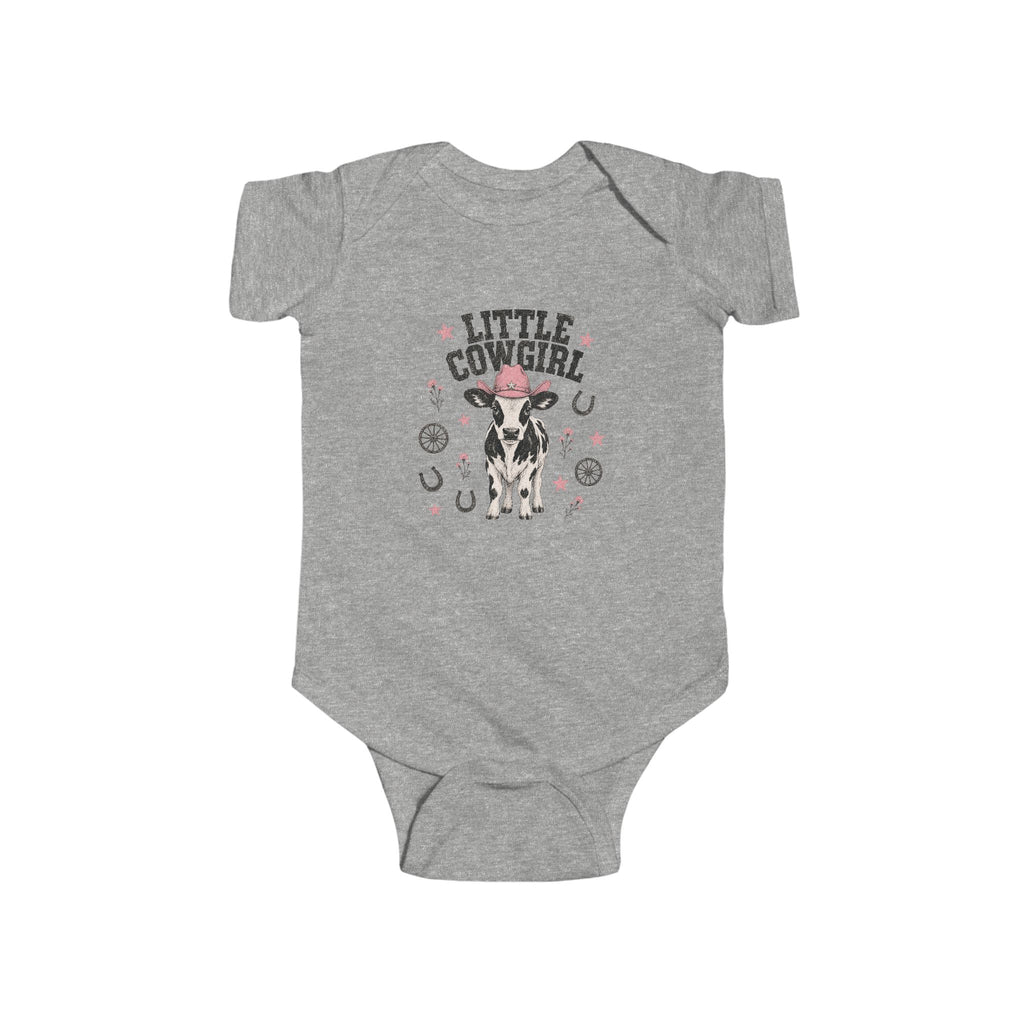 Little Cowgirl Infant Bodysuit – 'Little Cowgirl' Western Baby Onesie