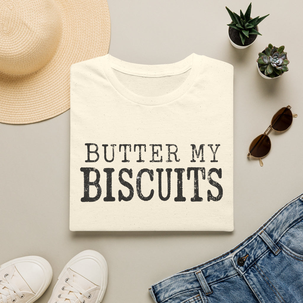 Butter My Biscuits T-Shirt — Southern Comfort Vintage Graphic Tee