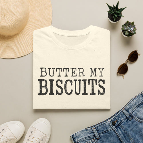 Butter My Biscuits T-Shirt — Southern Comfort Vintage Graphic Tee