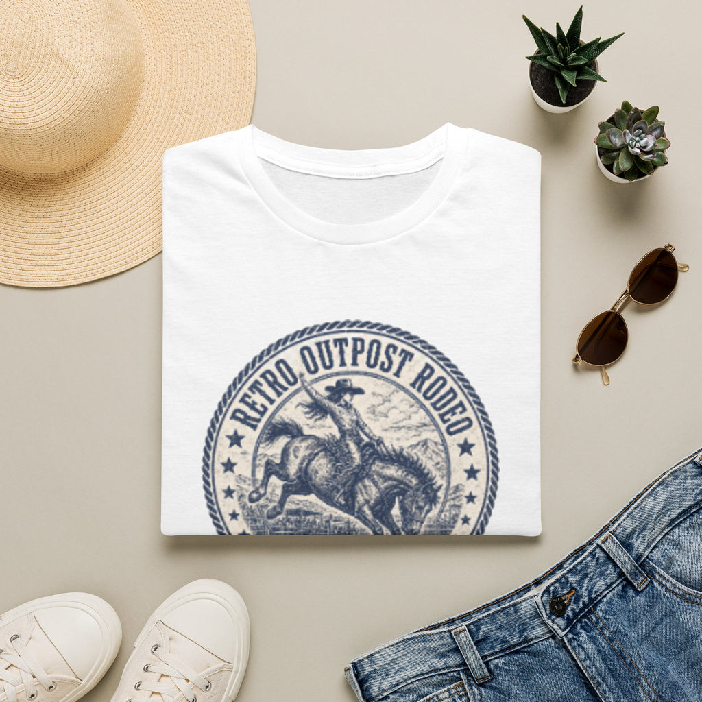 Retro Outpost Rodeo T-Shirt — Vintage Rodeo Bull Rider Tee (Est. 2021)