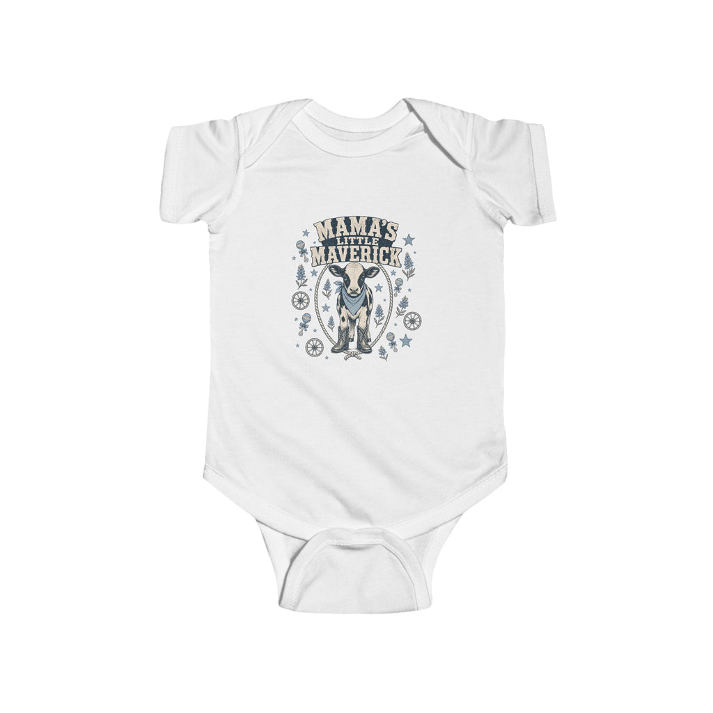 Infant Bodysuit – “Lil' Maverick” Western Cowboy Baby Onesie